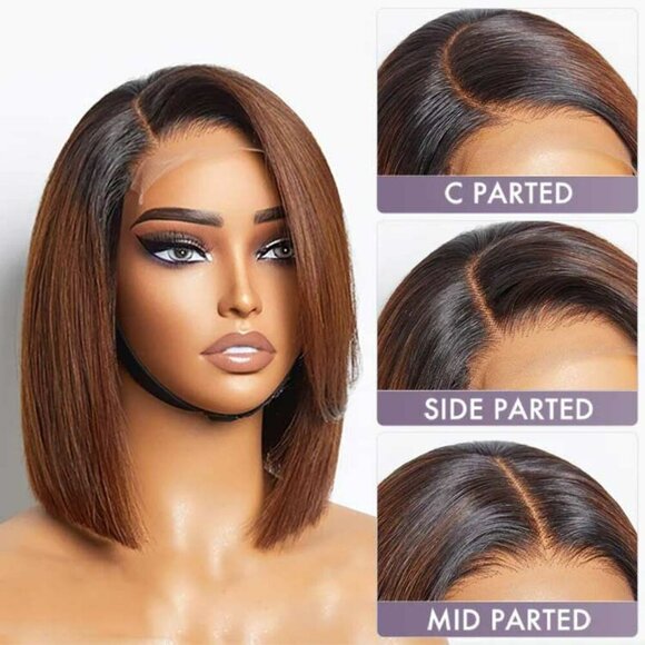 IDefine Ombre Auburn Wig - Picture 4 of 12